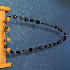 Necklace - glass beads
